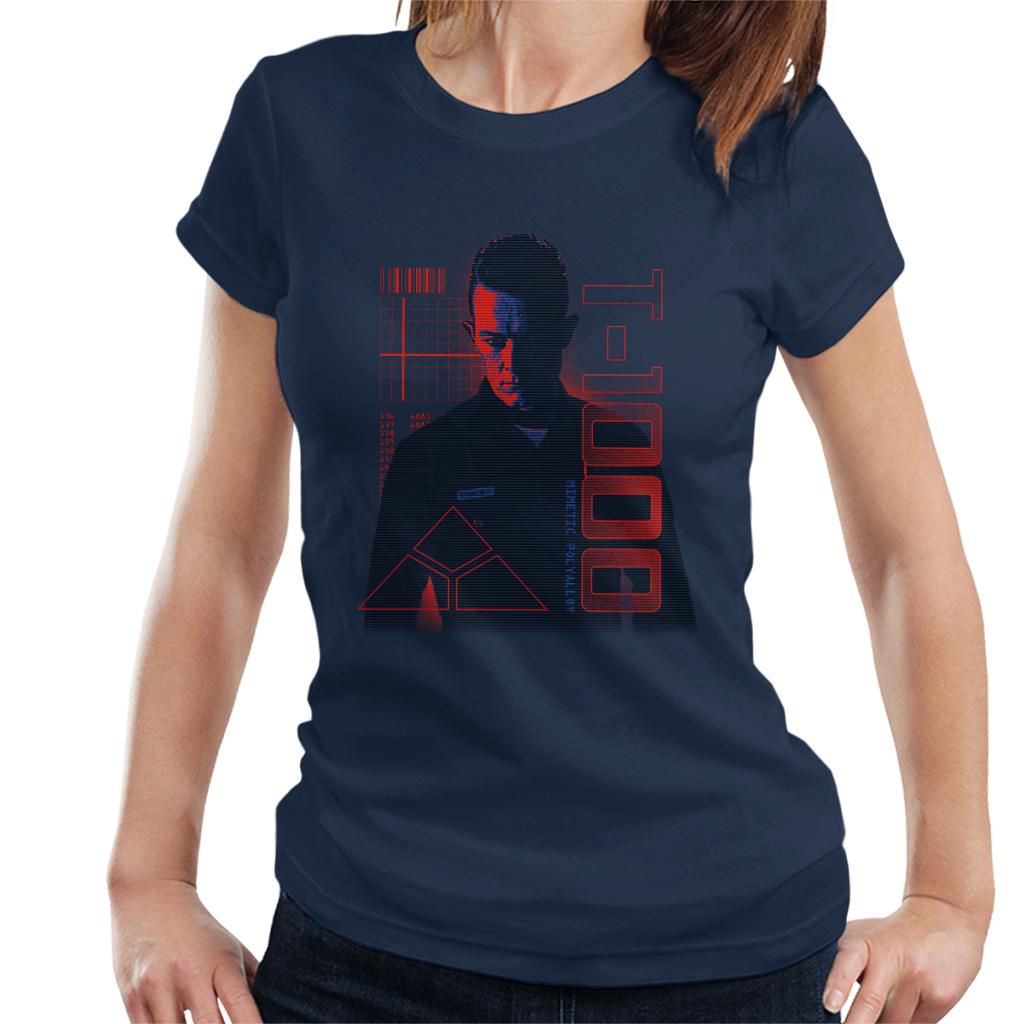 Terminator 2 Judgement Day T 1000 Women's T-Shirt product image 6