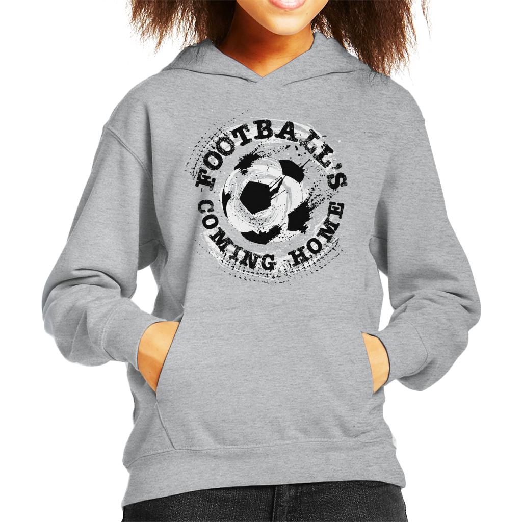 Football's Coming Home Paint Splatter Kid's Hooded product image 1