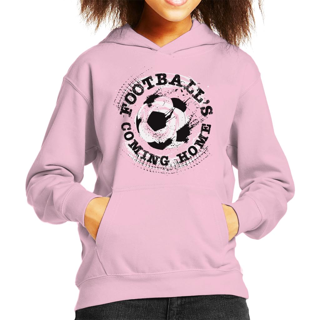 Football's Coming Home Paint Splatter Kid's Hooded product image 6
