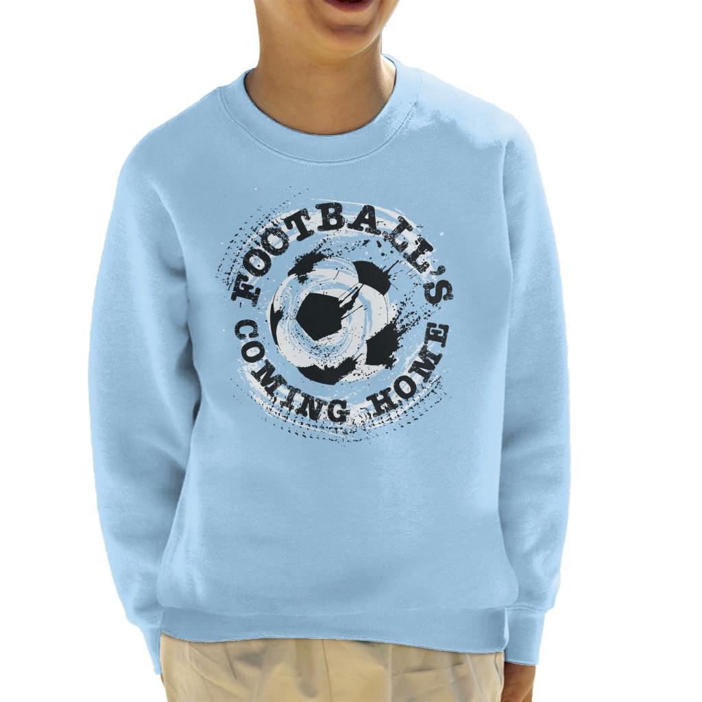 Football's Coming Home Paint Splatter Kid's Sweatshirt product image 4