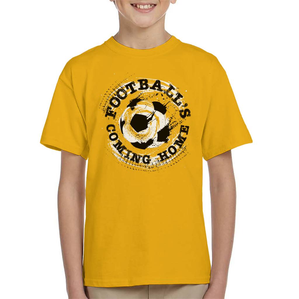 Football's Coming Home Paint Splatter Kid's T-Shirt product image 6