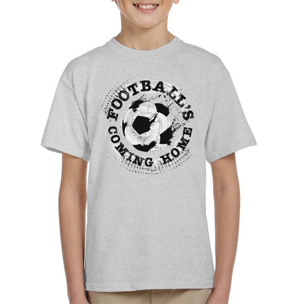 Football's Coming Home Paint Splatter Kid's T-Shirt product image 1