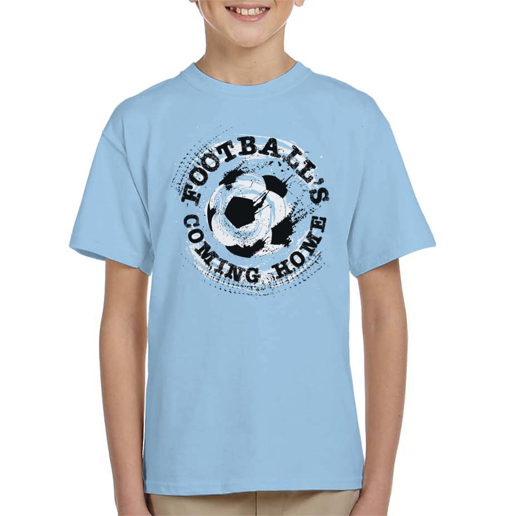 Football's Coming Home Paint Splatter Kid's T-Shirt product image 4