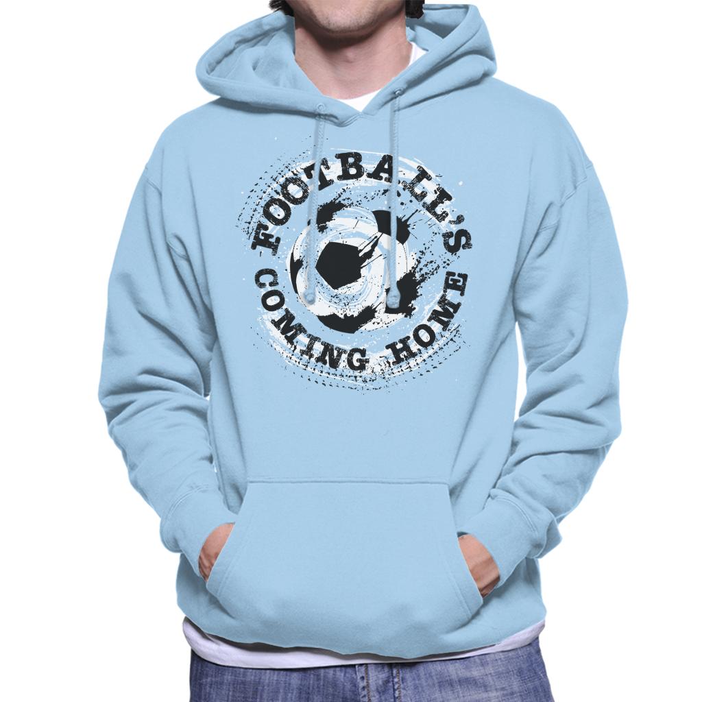 Football's Coming Home Paint Splatter Men's Hooded product image 4