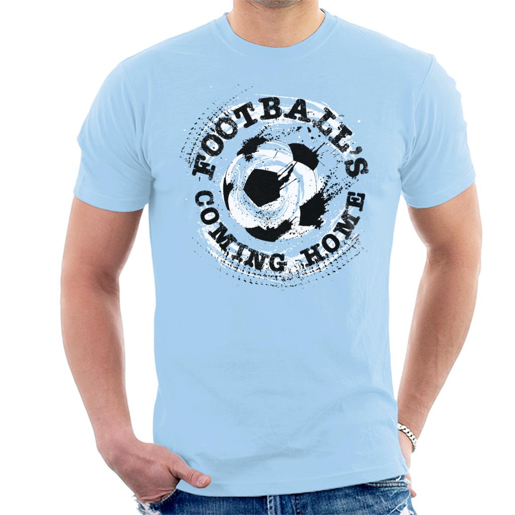 Football's Coming Home Paint Splatter Men's T-Shirt product image 4