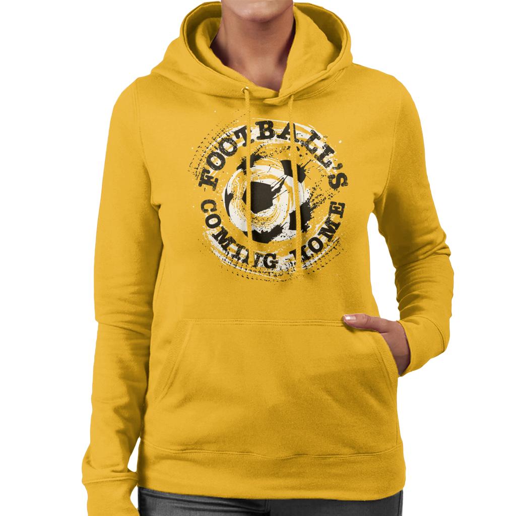 Football's Coming Home Paint Splatter Women's Hooded product image 6