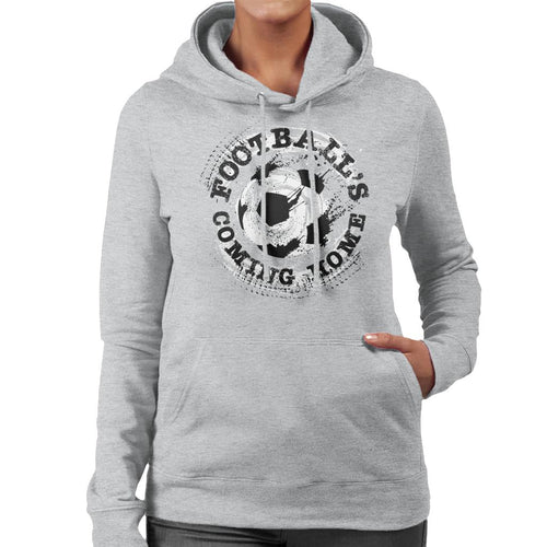 Football's Coming Home Paint Splatter Women's Hooded product image 1