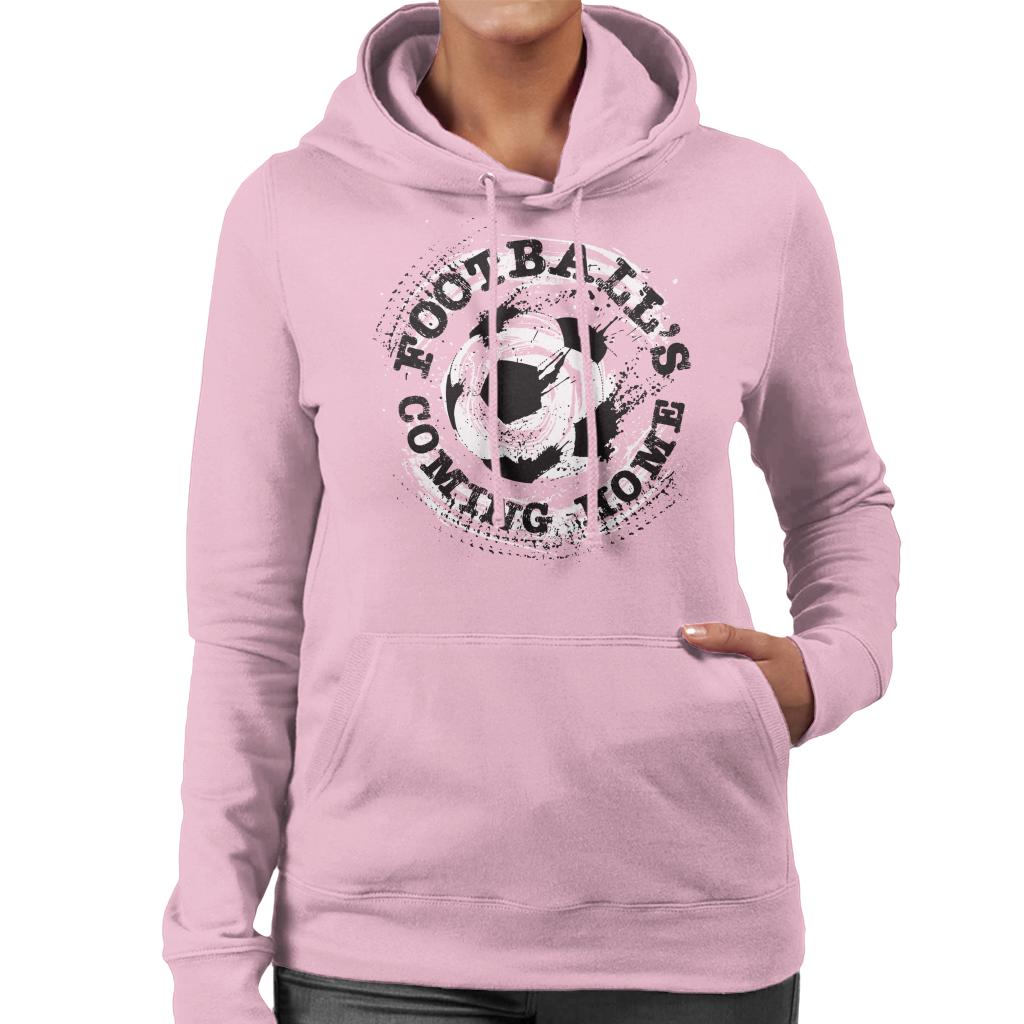 Football's Coming Home Paint Splatter Women's Hooded product image 8