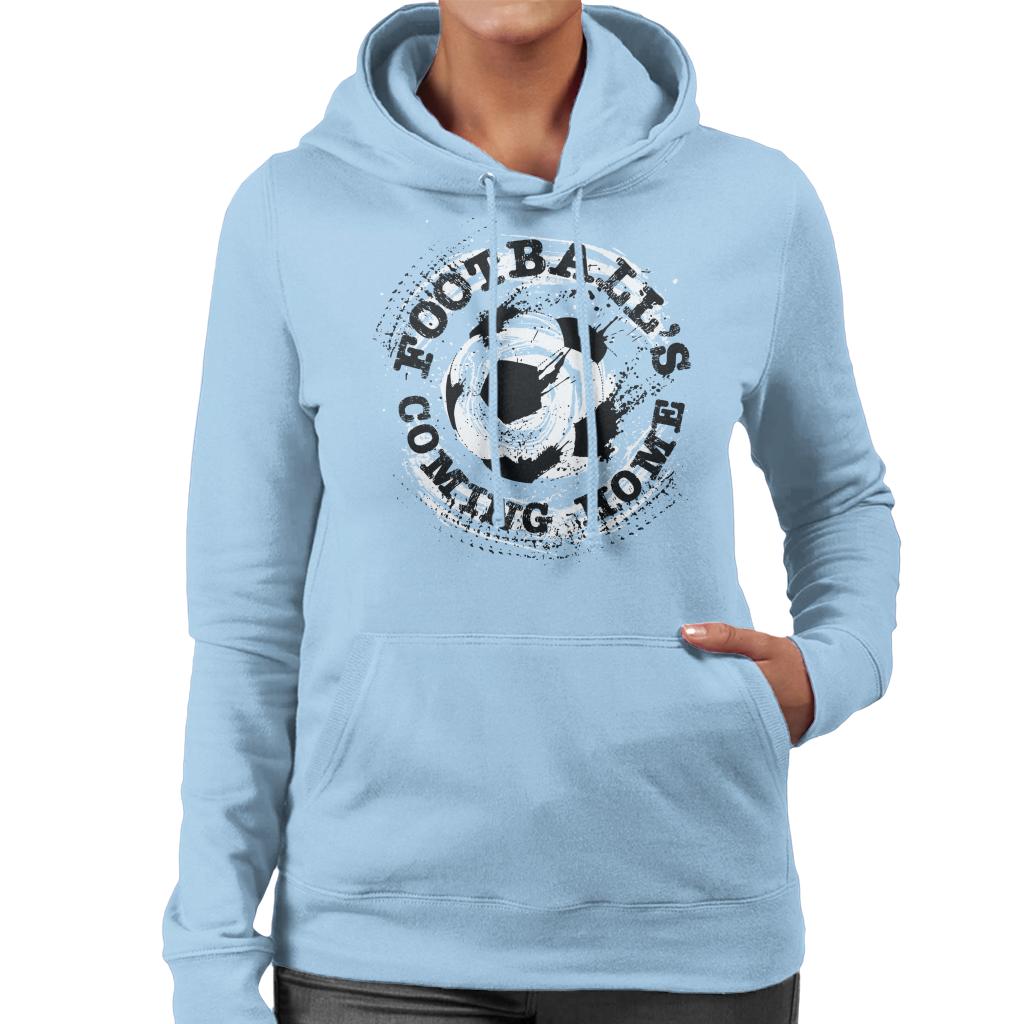 Football's Coming Home Paint Splatter Women's Hooded product image 4