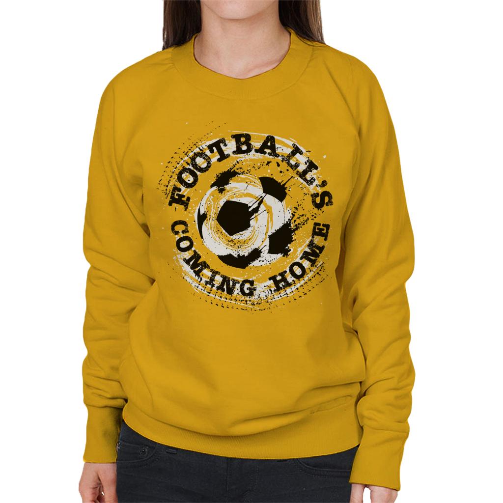 Football's Coming Home Paint Splatter Women's Sweatshirt product image 6