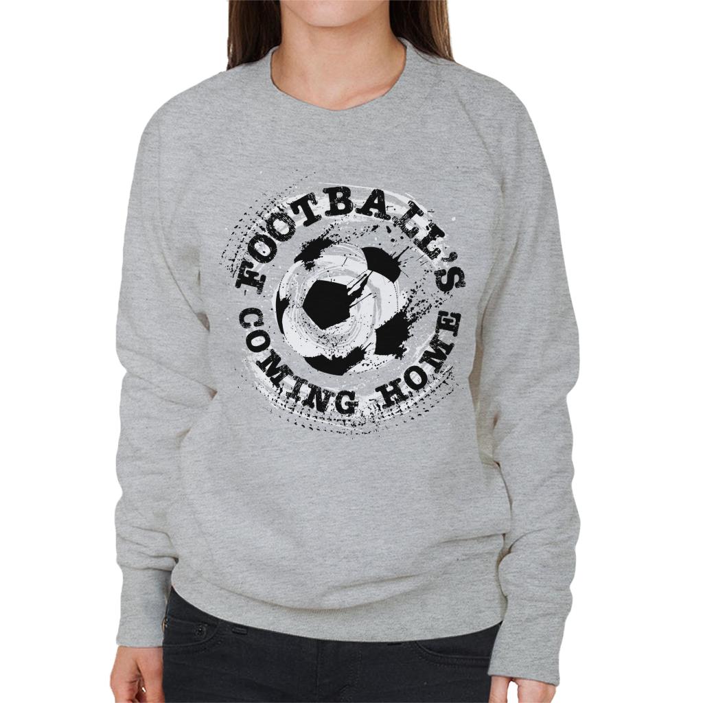 Football's Coming Home Paint Splatter Women's Sweatshirt product image 1