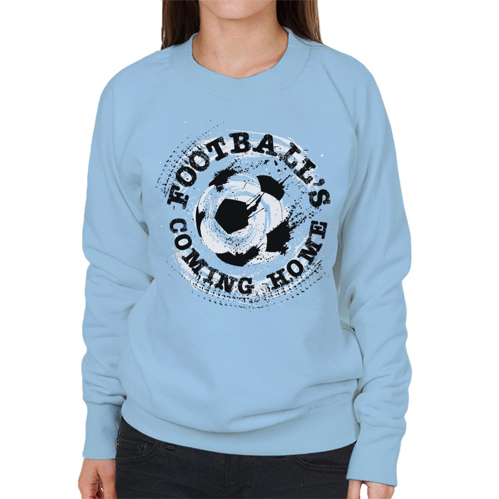 Football's Coming Home Paint Splatter Women's Sweatshirt product image 4
