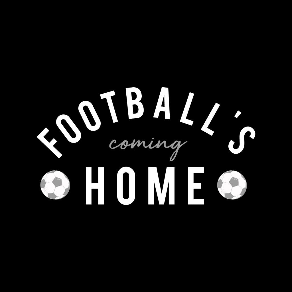 Football's Coming Home White And Grey Text Women's T-Shirt product image 2