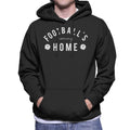 Football's Coming Home White And Grey Text Men's Hooded product image 1