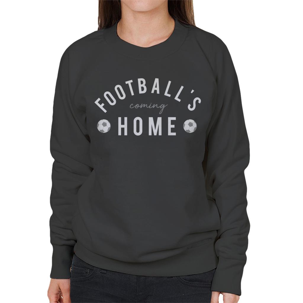 Football's Coming Home White And Grey Text Women's product image 4