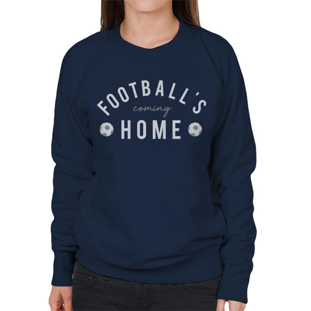 Football's Coming Home White And Grey Text Women's product image 6