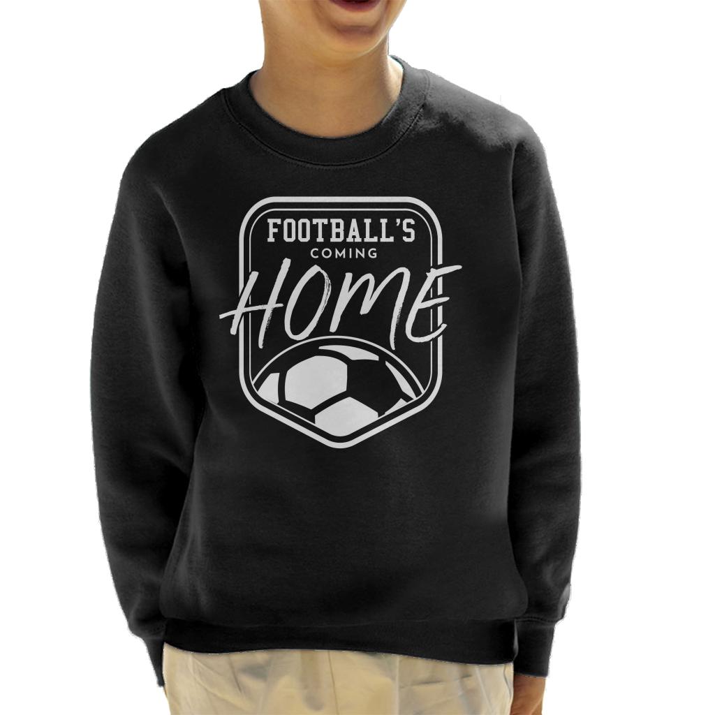 Football's Coming Home White Badge Kid's Sweatshirt product image 1