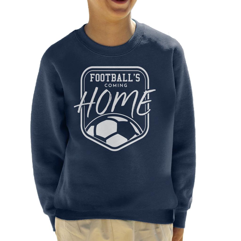 Football's Coming Home White Badge Kid's Sweatshirt product image 4