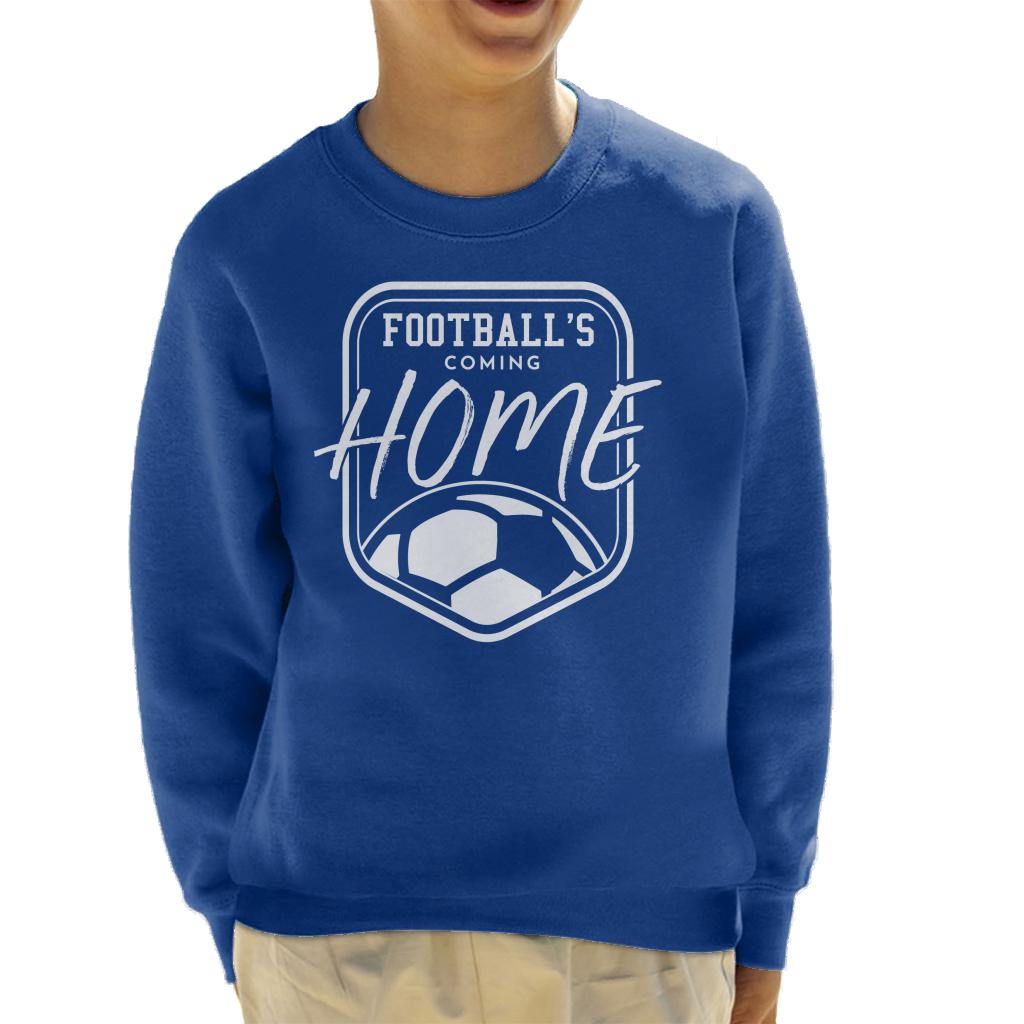 Football's Coming Home White Badge Kid's Sweatshirt product image 6
