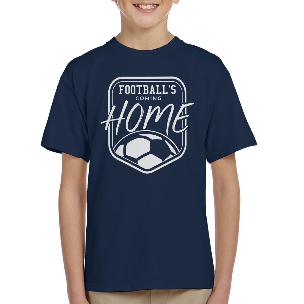 Football's Coming Home White Badge Kid's T-Shirt product image 4