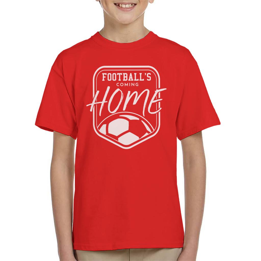 Football's Coming Home White Badge Kid's T-Shirt product image 8