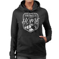 Football's Coming Home White Badge Women's Hooded Sweatshirt product image 1
