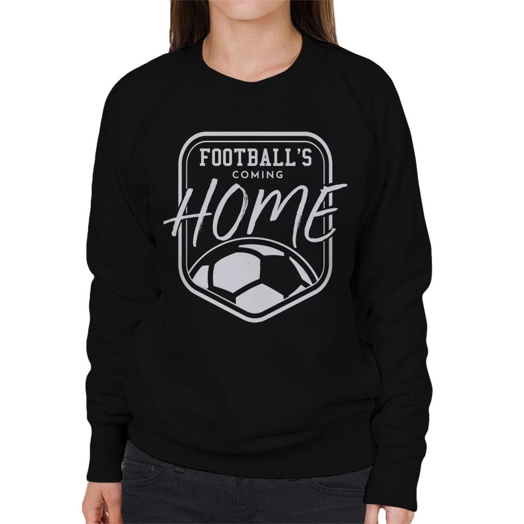 Football's Coming Home White Badge Women's Sweatshirt product image 1