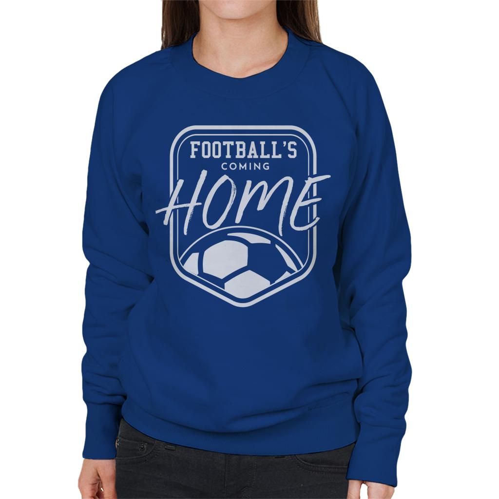 Football's Coming Home White Badge Women's Sweatshirt product image 6