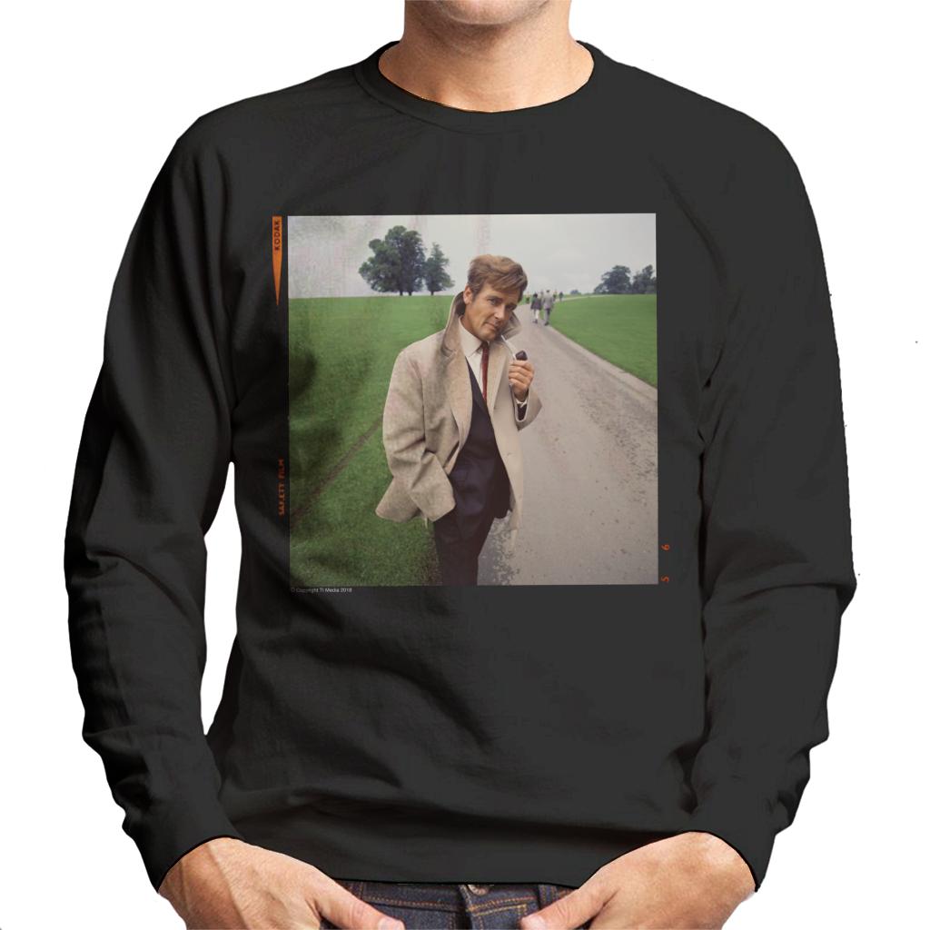 TV Times Roger Moore Park Stroll 1968 Men's Sweatshirt product image 1