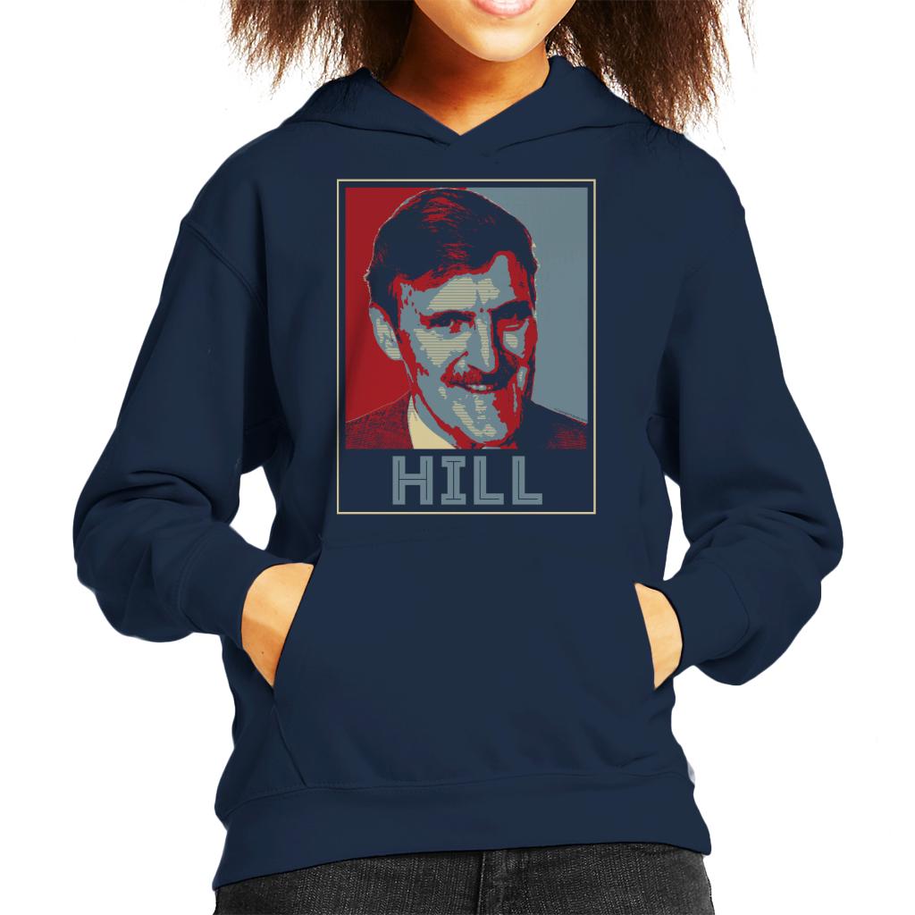 TV Times Jimmy Hill Sports Presenter Kids Hooded Sweatshirt product image 6