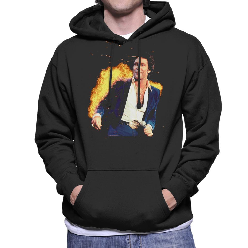TV Times Tom Jones Open Shirt With Cross Chain 1984 Men's product image 1