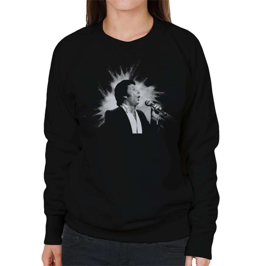 TV Times Singer Tom Jones Performing 1984 Women's Sweatshirt product image 1