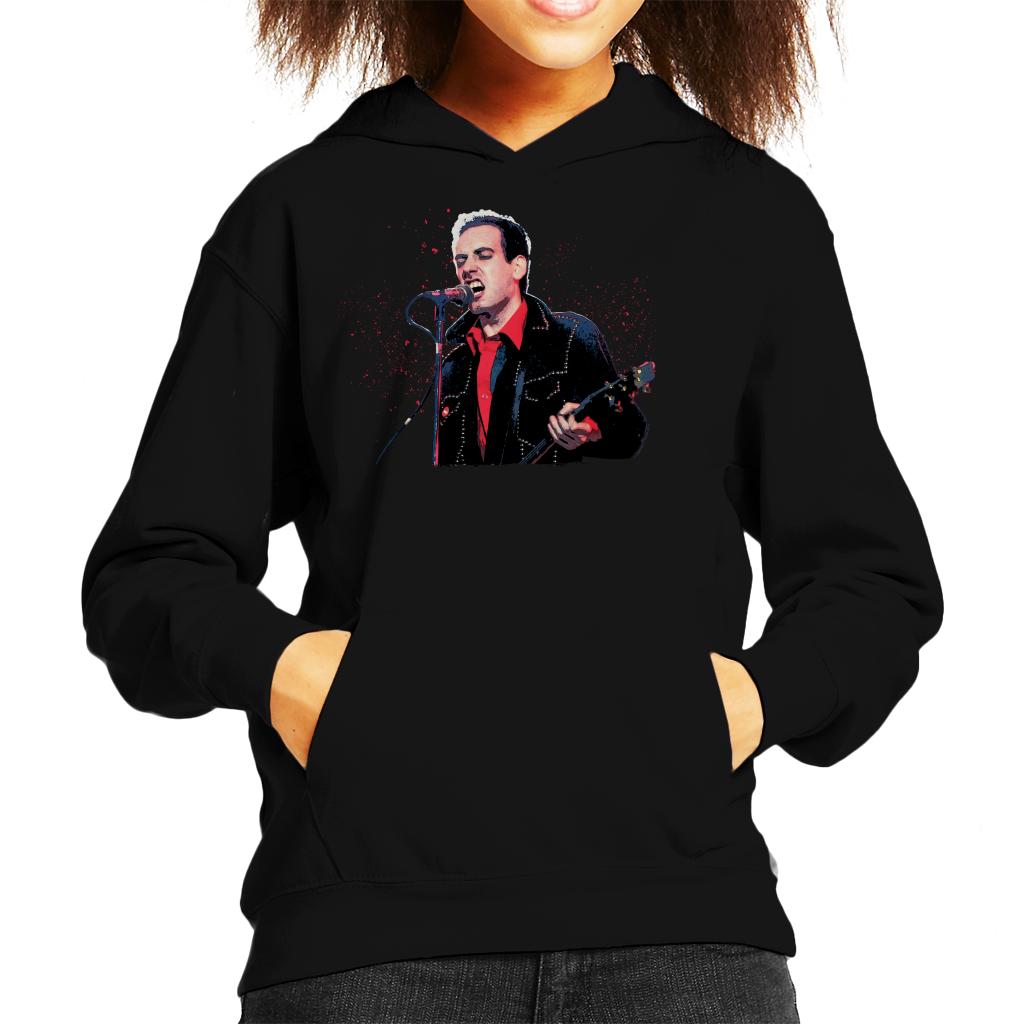 TV Times Mick Jones Of The Clash On Stage 1983 Kids Hooded product image 1