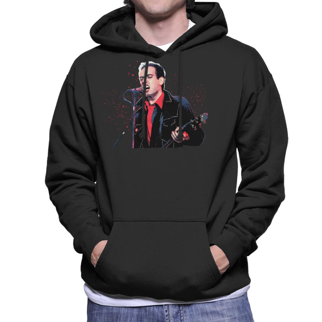 TV Times Mick Jones Of The Clash On Stage 1983 Men's Hooded product image 1