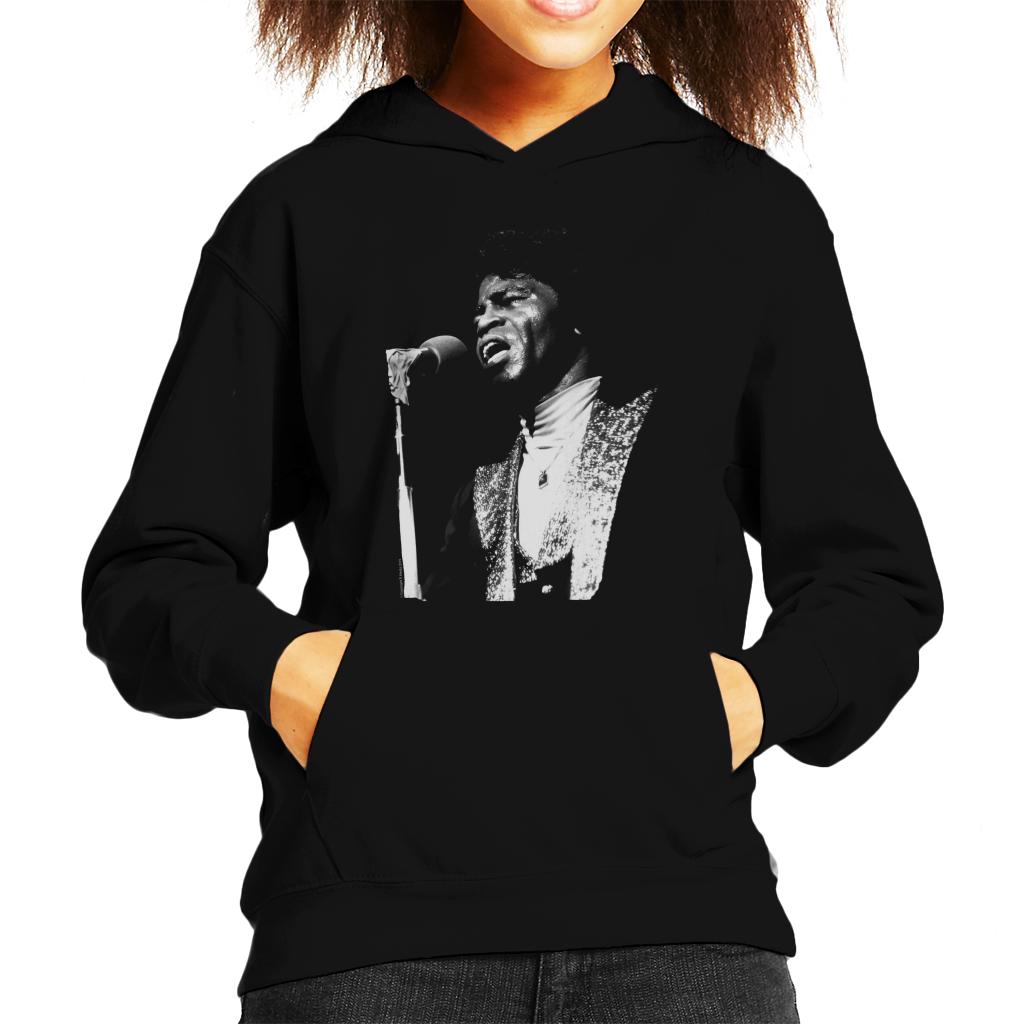 TV Times Soul Singer James Brown 1979 Kids Hooded Sweatshirt product image 1