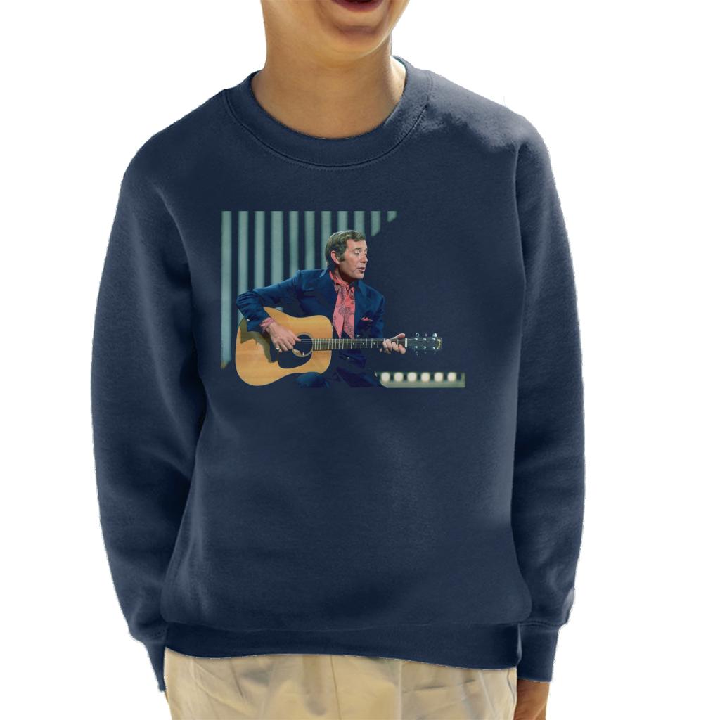 TV Times Val Doonican Playing Guitar 1972 Kids Sweatshirt product image 4