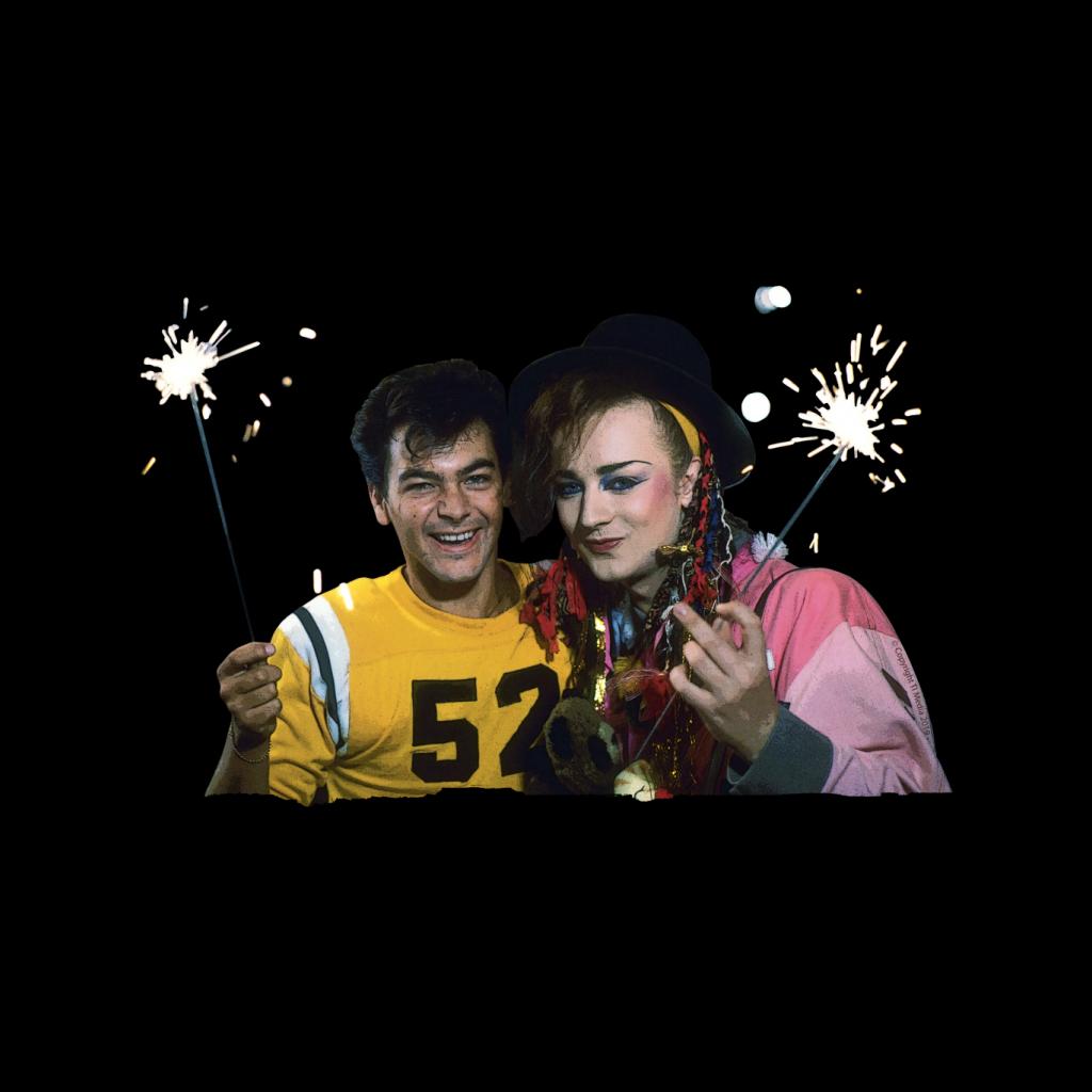 TV Times Boy George And Jon Moss Sparklers Kids Hooded product image 2