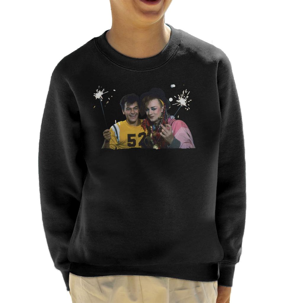 TV Times Boy George And Jon Moss Sparklers Kids Sweatshirt product image 1