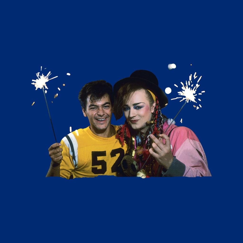 TV Times Boy George And Jon Moss Sparklers Kids Hooded product image 5