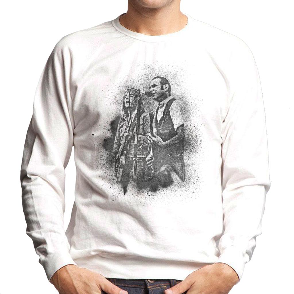 TV Times Status Quo Live Grain Effect Men's Sweatshirt product image 4