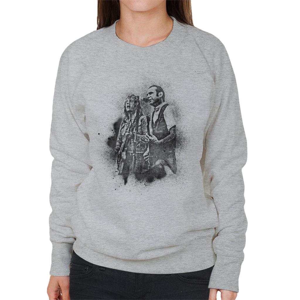 TV Times Status Quo Live Grain Effect Women's Sweatshirt product image 1
