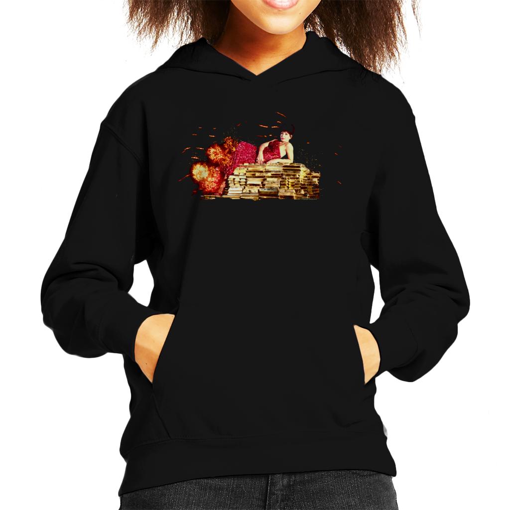 TV Times Shirley Bassey Gold Bullion Kids Hooded Sweatshirt product image 1