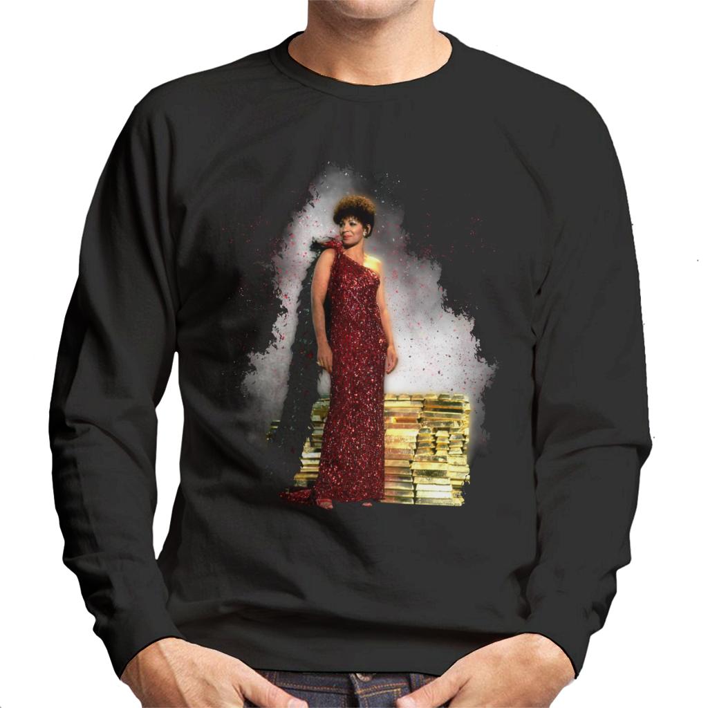 TV Times Shirley Bassey Sparkly Dress Men's Sweatshirt product image 1
