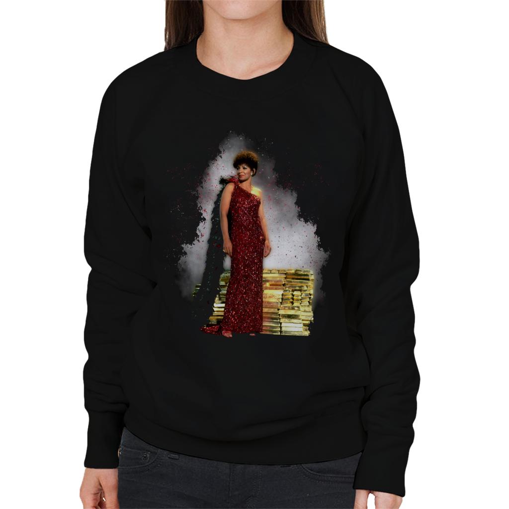 TV Times Shirley Bassey Sparkly Dress Women's Sweatshirt product image 1