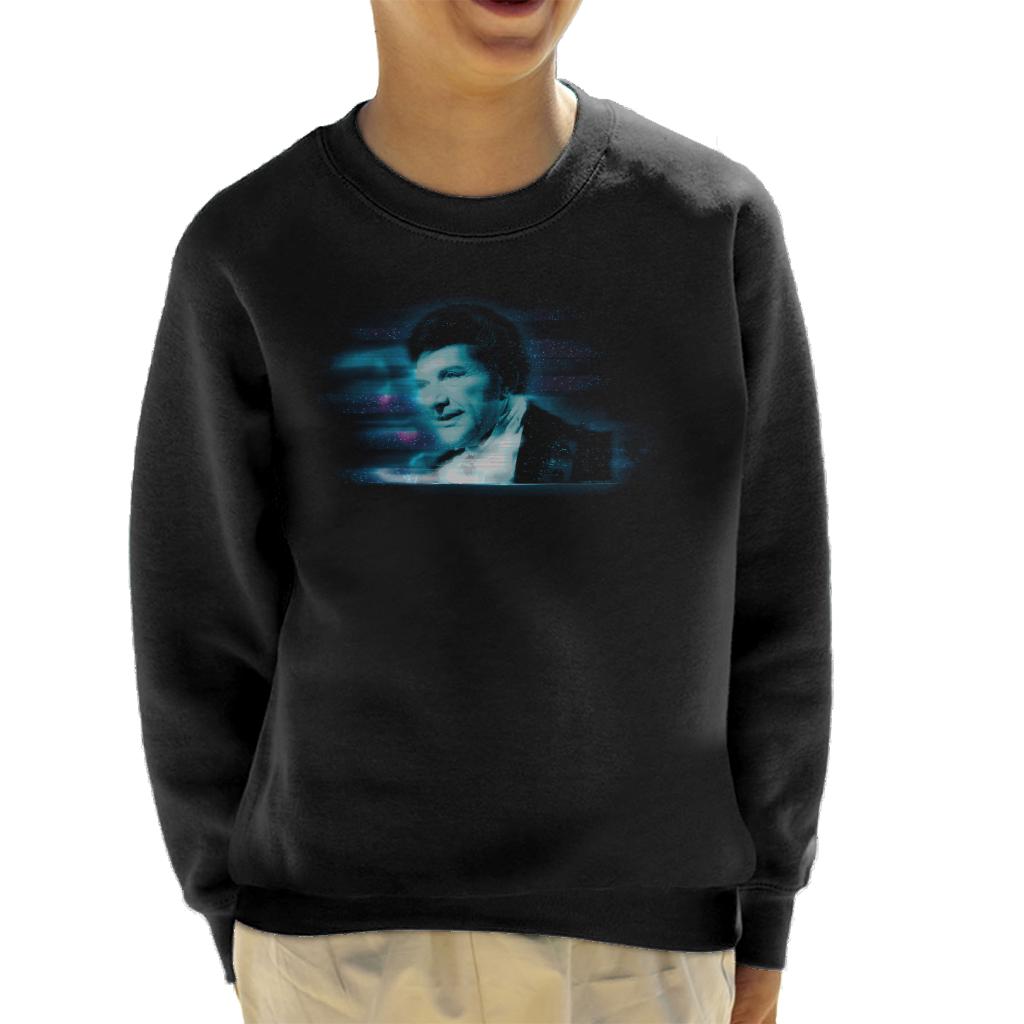 TV Times Pianist Liberace Blue Static Kids Sweatshirt product image 1