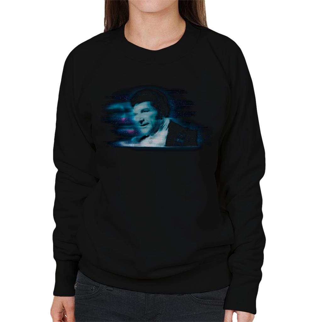 TV Times Pianist Liberace Blue Static Women's Sweatshirt product image 1