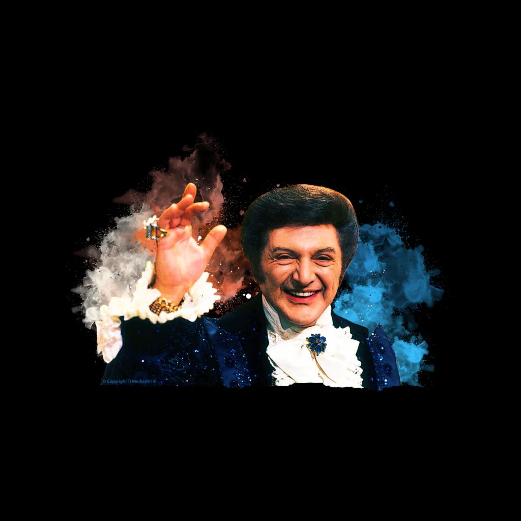 TV Times Singer Liberace Paint Splatter Men's Hooded product image 2