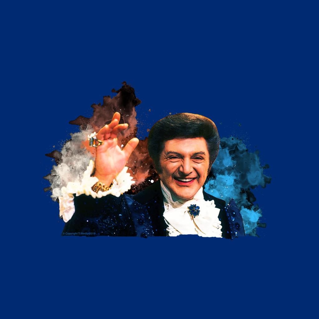 TV Times Singer Liberace Paint Splatter Men's Hooded product image 7
