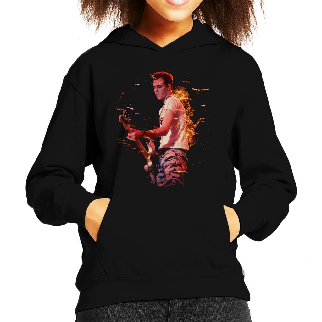 TV Times The Clash Bass Player Paul Simonon Kids Hooded product image 1