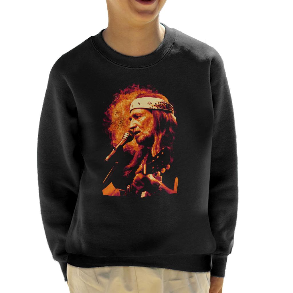 TV Times Singer Willie Nelson 1983 Kids Sweatshirt product image 1